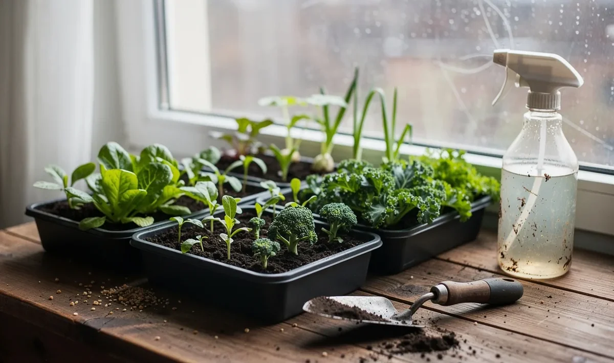 10 daržovių, kurias geriausia sėti patalpoje vasarį, kad derlius būtų ankstyvas
