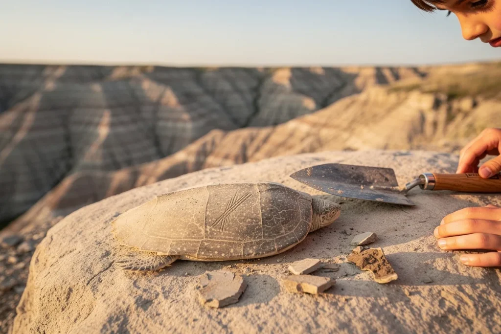11‑metis berniukas Vajominge randa 48 mln. metų vėžlį: nepriekaištingas Eoceno eros fosilijos lobis
