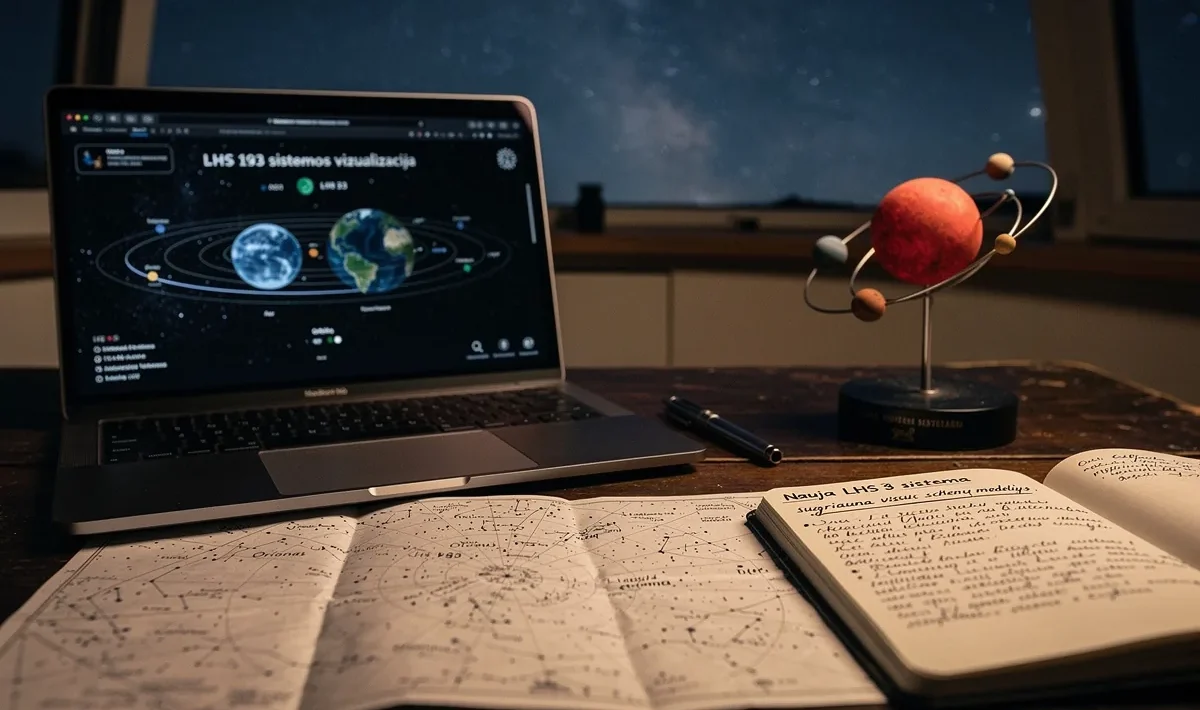 Atrastas naujas LHS 1903 „saulės sistema“ su dviem į Žemę panašiais planetais: „sugriauna visus schemų modelius“