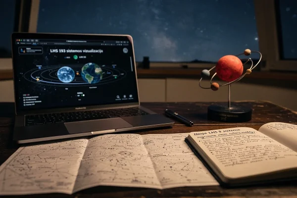 Atrastas naujas LHS 1903 „saulės sistema“ su dviem į Žemę panašiais planetais: „sugriauna visus schemų modelius“