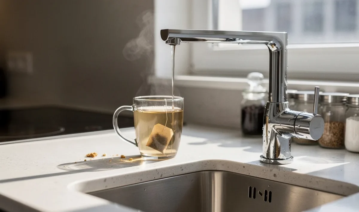 Atsisveikinkite su elektriniais virduliais: nauja virtuvės baterija su verdančiu vandeniu