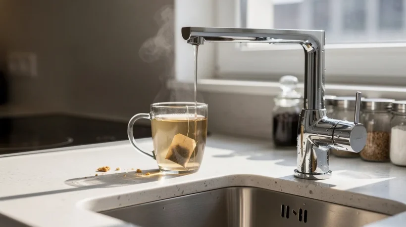 Atsisveikinkite su elektriniais virduliais: nauja virtuvės baterija su verdančiu vandeniu