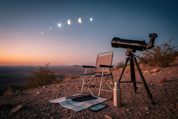 Šešių planetų išsirikiavimas: kaip pamatyti kosminį reginį visu gražumu?