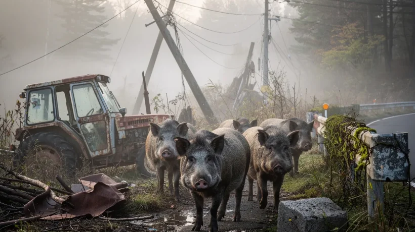 Fukushimos branduolinės zonos hibridai: kiaulių ir šernų nauja rūšis dauginasi neregėtu greičiu