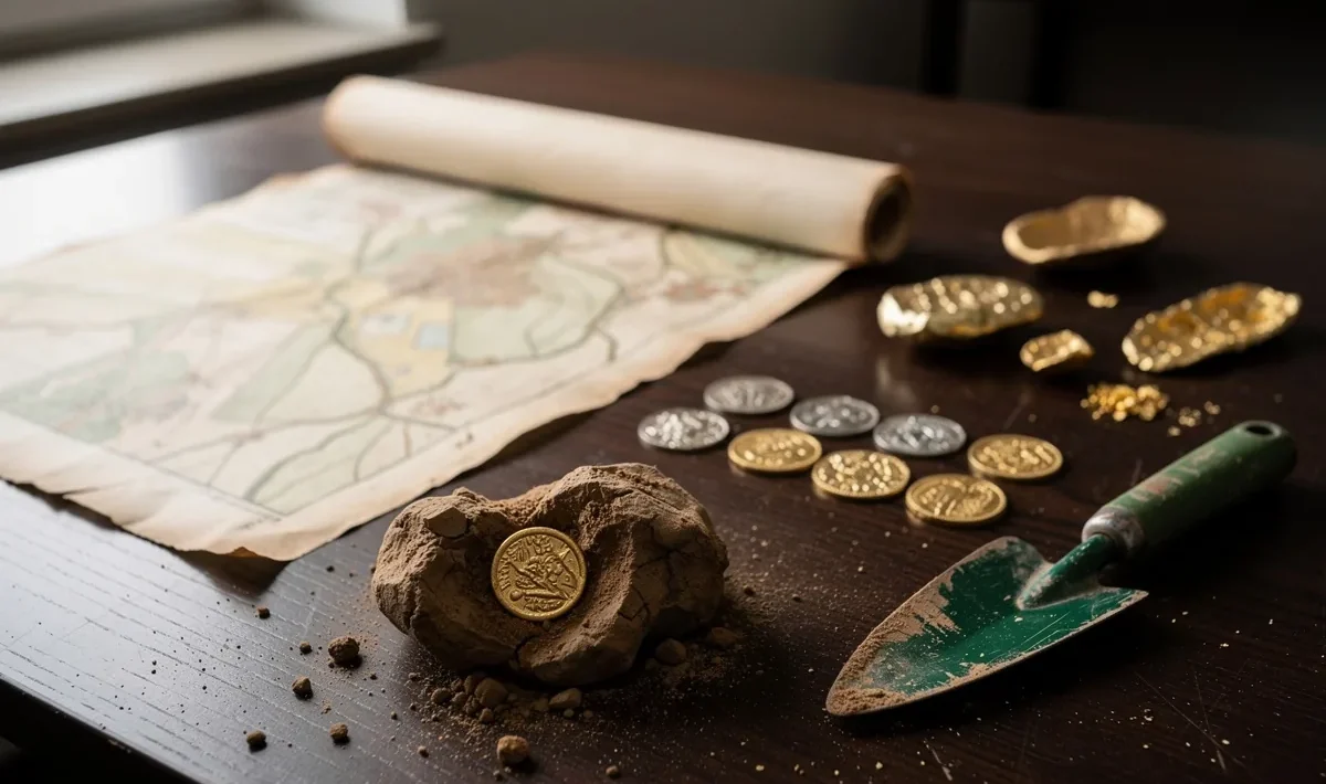 Šimtmečio radinys: Pilseno laukuose iškasti auksiniai monetų lobiai ir luitai atskleidžia keltų pėdsakus