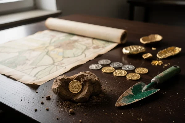 Šimtmečio radinys: Pilseno laukuose iškasti auksiniai monetų lobiai ir luitai atskleidžia keltų pėdsakus