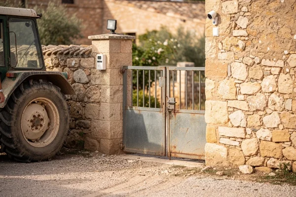 Kaimynas turi nulipti nuo traktoriaus, kad atidarytų vartus: Aukščiausiasis Teismas tai laiko „vien nepatogumu“, bet liepia nuimti kamerą ir signalizaciją