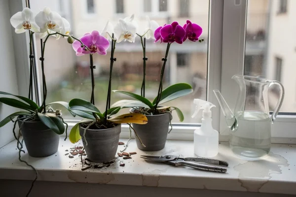 Kaip išlaikyti orchidėją gyvą ir vėl žydinčią: Tony Le-Britton patarimai