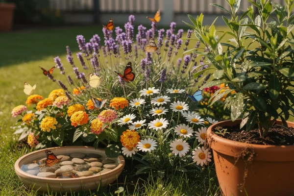 Kaip privilioti drugelius į savo sodą: kokias gėles jie mėgsta ir kaip pritaikyti kiemą