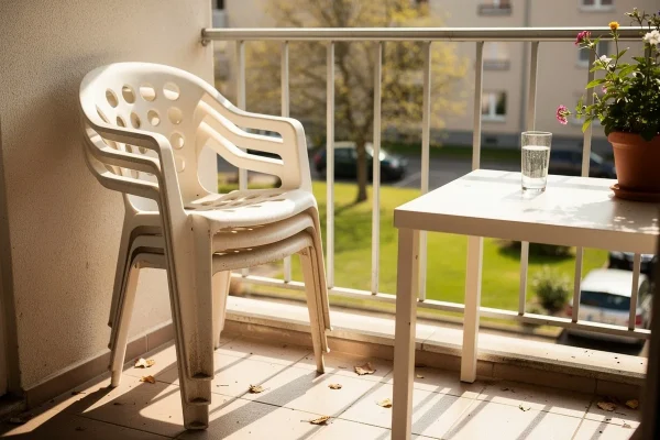 Kam reikalingos plastikinėse kėdėse esančios angos