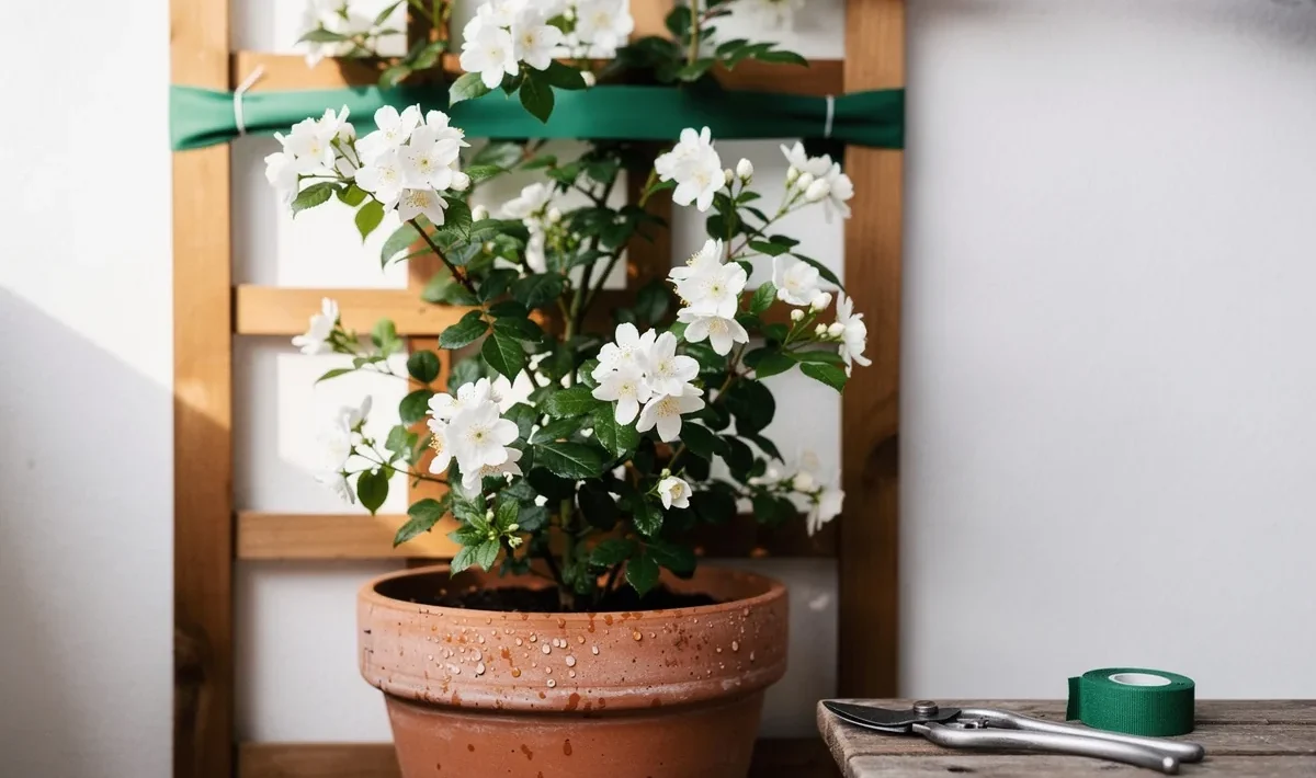 Kodėl verta rišti jazmino šakas: nauda augalui ir žydėjimui