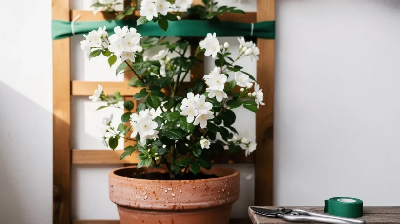 Kodėl verta rišti jazmino šakas: nauda augalui ir žydėjimui