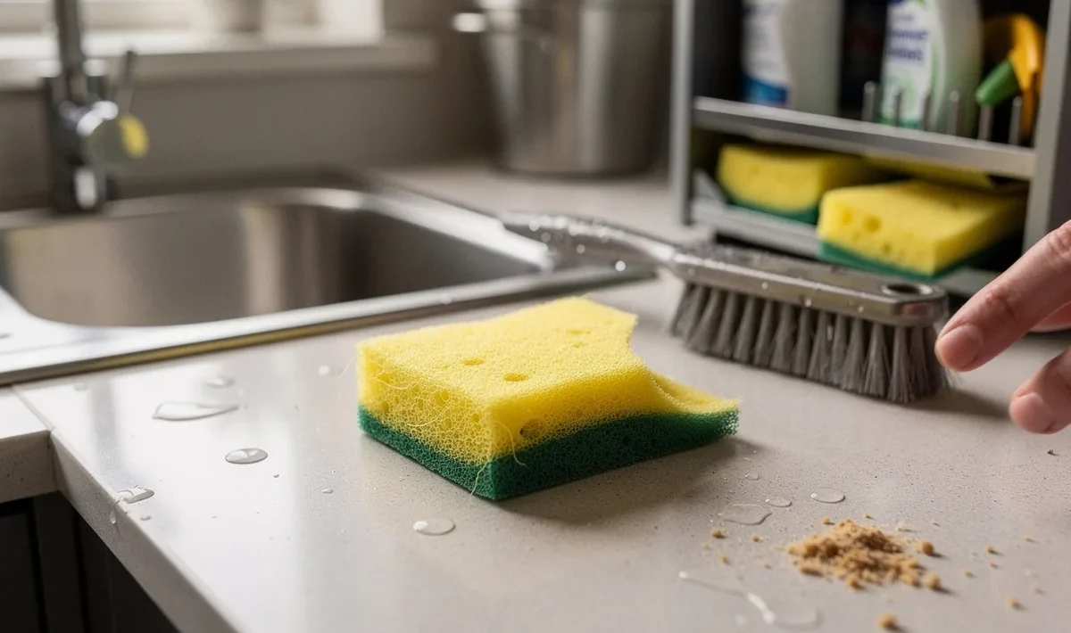 Kodėl visada nukerpu kampą nuo savo kempinėlės