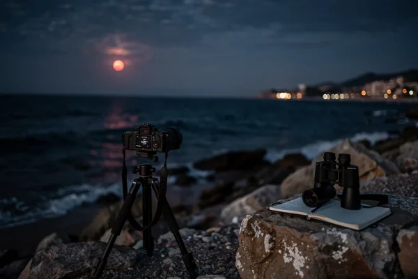 Mėnulio užtemimas ir „kruvinojo mėnulio“ reginys 2026 m. kovą